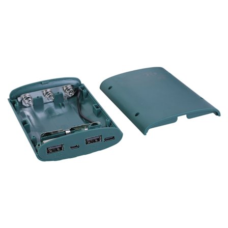 18650 Batteri Power Bank for Etui Oppbevaringsboks 5V Dobbel USB-port Mobiltelefonlader Batteriholder Ladeboks for Hylle