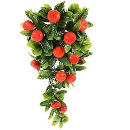 Kevään kodin sisustus simuloitu vihreä lehti hedelmä köynnös myymälän ikkunanäyttö rustiikkinen 8x19x4