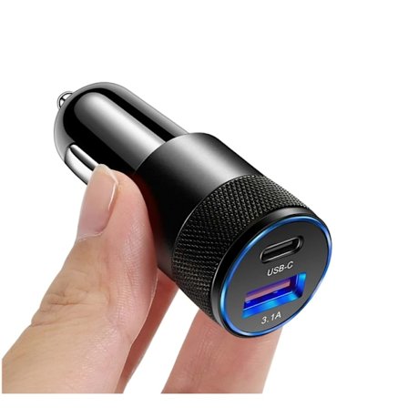 3.1A PD Billaddare – Laddning för Smartphones och Enheter