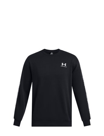 Ua Icon Fleece Crew Taping Black Under Armour