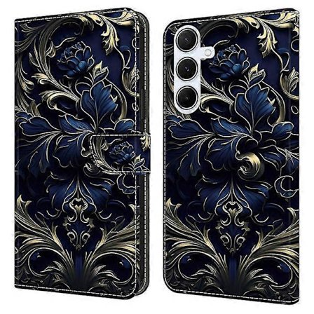 Kompatibel med Samsung Galaxy A16 5G / 4G Etui PU Læder Wallet Telefon Cover med Støttefod