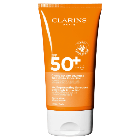Clarins Youth-protecting Sunscreen Very High Protection SPF50+ Body Solskydd & solvård Unisex 150 ML