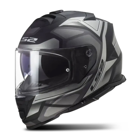 LS2 FF800 Storm II Integralhjälm Faster Matt Titan XXL