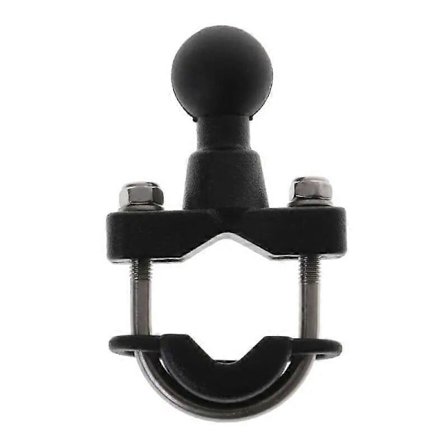 U-bult Motorcykelstyre Cykel Rail Stång Fäste Bas 1 Tums Kula för Gopro Kamera Smartphone för Garmin Sony RAM Mount