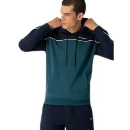 Champion, Hoodies Niebieski, Mężczyzna, Rozmiar: M