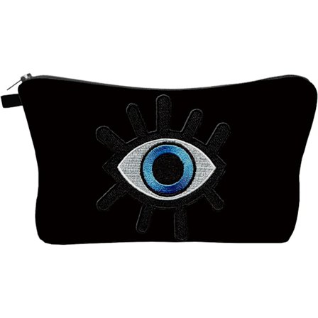 Kosmetiktaske, vandtæt makeup taske, bærbar clutch taske, toiletartikler organiseringspose, rejseopbevaringstaske, makeup børstesæt taske