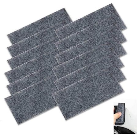 12-Styk Pakke - Nano Glitter Klud - Bil Lak Ridsefjernelse og Reparationsklud