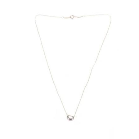 Tiffany & Co. Pre-owned Pre-owned Silver halsband grå, Dam Vintage Smycken, Dam, Storlek: ONE SIZE
