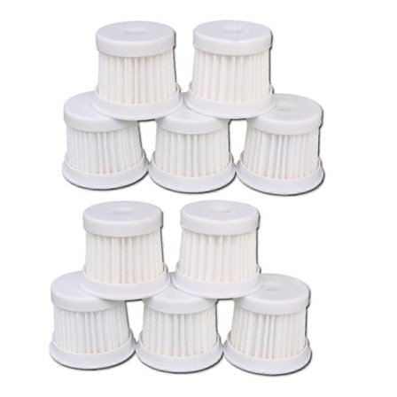 10 st HEPA-filter för Zc401F dammkvalsterborttagningsinstrument dammsugare ersättningstillbehör
