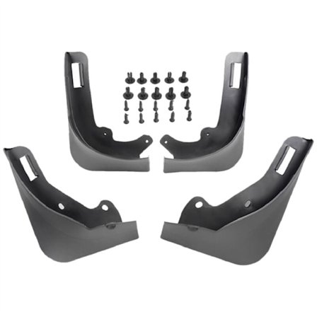 Bløde bagskærme i gummi til Model Y