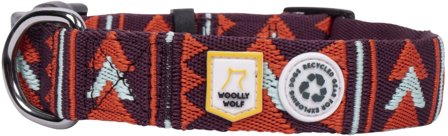 Woolly Wolf Collar koiran kaulapanta, 18 - 25 cm, Polar Night