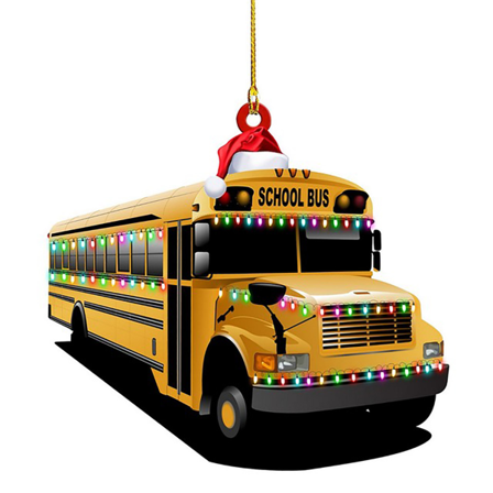 Julgransdekorationer Hänge Flygplan Bil Party Ornament Julklapp type j