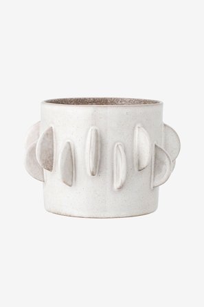 Bloomingville - Blomsterpotte Roza - Hvit - Krukker & vaser - Fra Homeroom