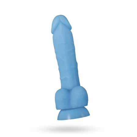 Touch And Glow - Realistisk Dildo 20.3 cm - Vuxen.se - Air pressure stimulator, klitoris vibratorer, dildoer, lystkugler, magic wand & æg.