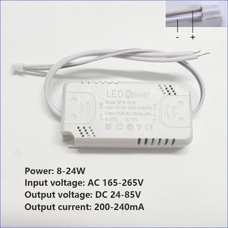 Led Light Driver Light Power Adapter 8-24W 8-24W