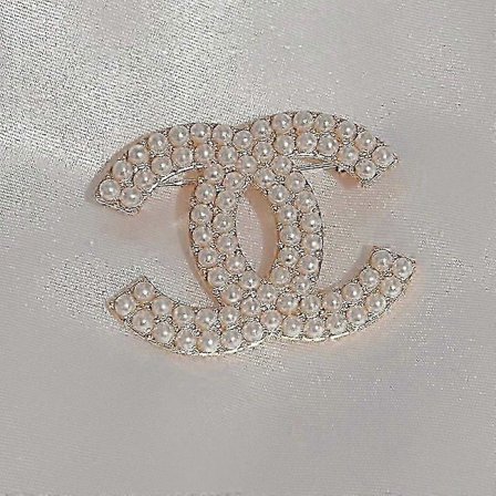 Dobbel C Brosje Perlenål for Dress - Femspiss Stjerne Smykketilbehør