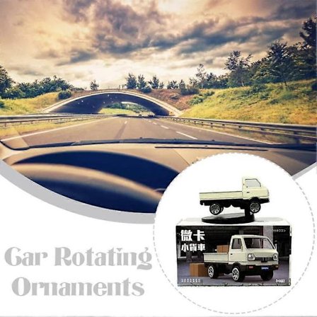 Bilprydnad Lastbil Roterande Prydnad Bil Roterande Prydnad