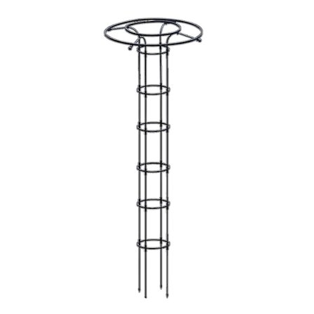 Puutarhan ristikko kiipeileville kasveille ja kukille, metalliset kasviristikot ulkokäyttöön