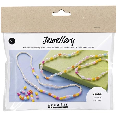 Creativ Company Mélange de perles Bracelet et collier