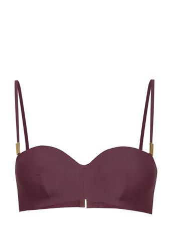 Structured Bandeau-U Red Calvin Klein
