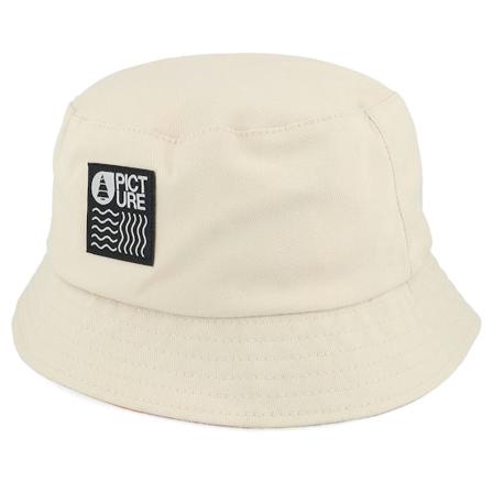 Picture - Beige bucket Hoed - Okori A1 Wood Ash/Multi Alstro Bucket @ Hatstore