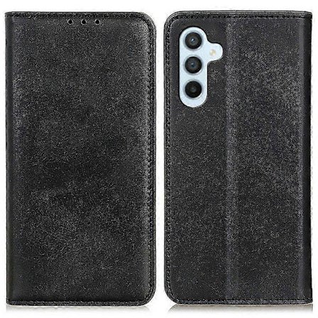 Kotelo A56 5g puhelimelle, jaettu läppä, lompakkokotelo, musta