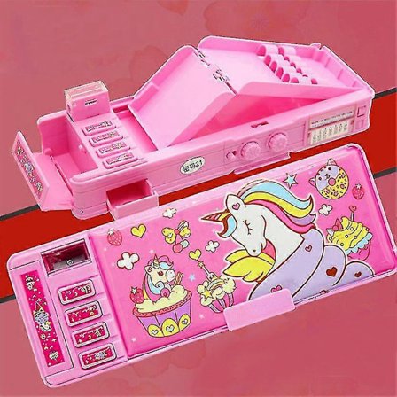 Pencil Case Passord Multifunksjon Materiale Escolar Kawaii Søt Boks Skrivesaker Skoleutstyr Etui Kalemlik Estuche Penalhus