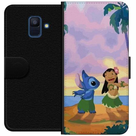 Samsung Galaxy A6 (2018) Plånboksfodral Lilo And Stitch