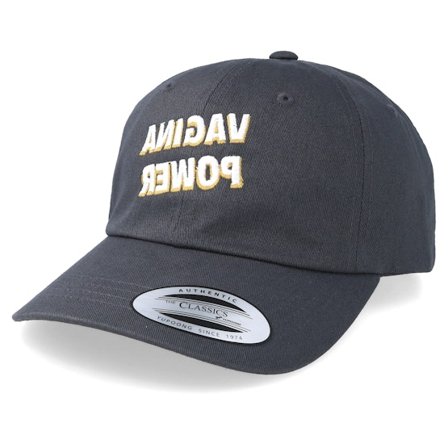 Iconic - Gris Casquette - Vagina Power Dark Grey Adjustable @ Hatstore