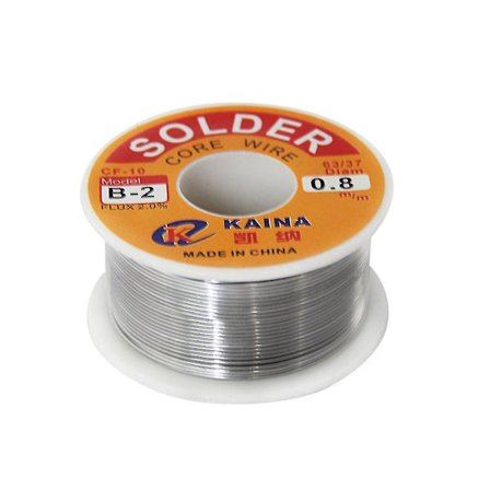 63/37 1mm Tinn Bly Linje Kolofonium Kjerne Fluks Loddetråd Sveis Jern Wire Spole 100g