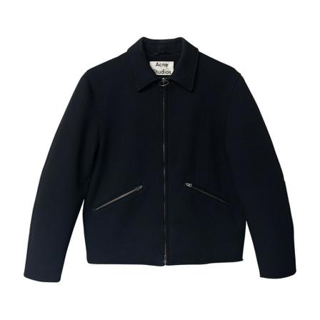Acne Studios Pre-owned, Coats Zwart, Heren, Maat:S