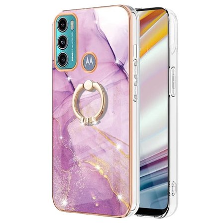 Marmormotiv Motorola Moto G40 Fusion / Motorola Moto G60 skal - Rosa Marmor Dis