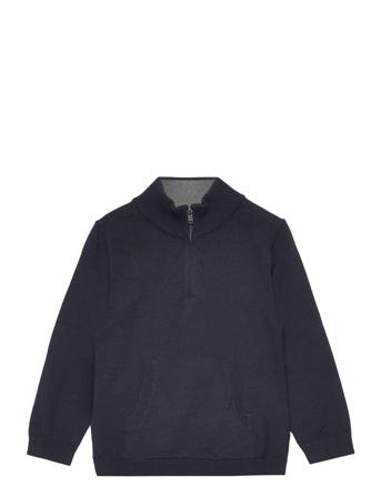 Sweater-Harryb5 Pullover Marineblå Mango*Betinget Tilbud