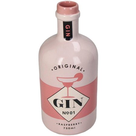 Kersten Vase Gin-Flaske Rosa H21