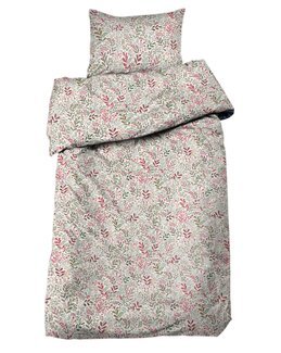 Pussilakanasetti painettu Kukkakuvio Hage 2 osaa Pistache