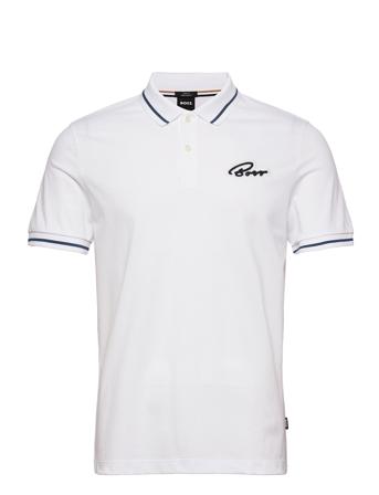 Phillipson 106 Polos Short-sleeved Valkoinen BOSS