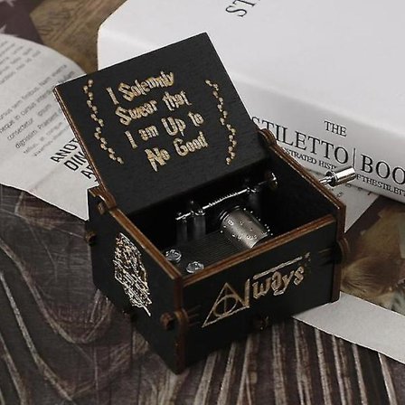 Harry Potter Musikkboks Magisk Skole Håndsveiv Musikkboks LekeBY