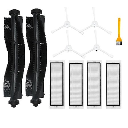 Reservdelar för 360 S5 / S7 / S7 Pro Robotdammsugare - HEPA-filter, Tvättsbart Huvud- och Sidoborste