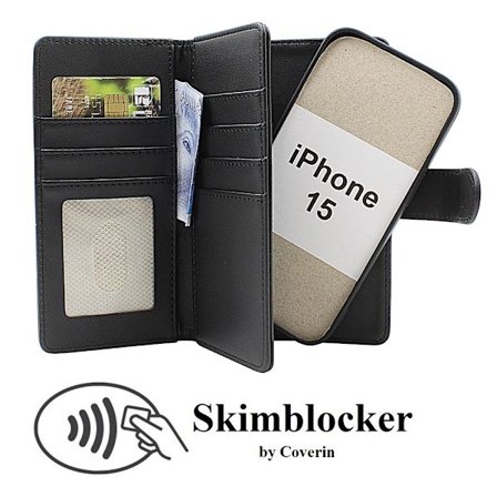 Skimblocker XL Magnet Fodral iPhone 15