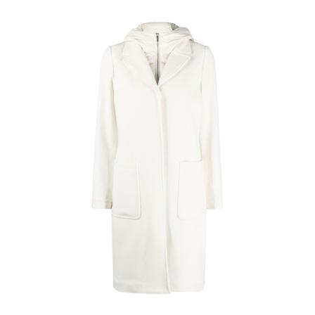 Woolrich White Frakke Hvid, Dame Parka