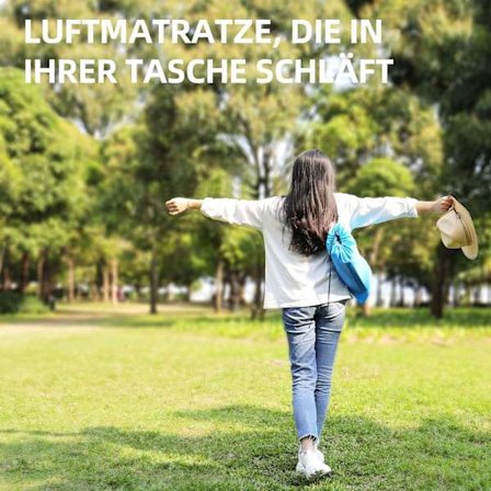 Uppblåsbar hängmatta utomhus soffa - Air Sofa hopfällbar strandstol