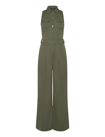 Lauren Ralph Lauren | Jersey Wide-Leg Sleeveless Jumpsuit | 36