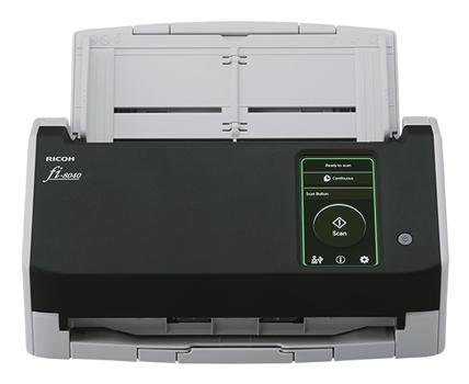 RICOH fi 8040 - dokumentskanner - stasjonær - Gigabit LAN, USB 3.2 Gen 1