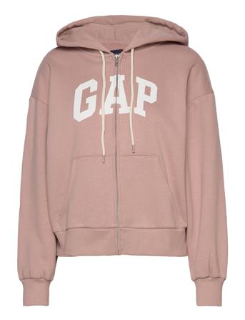 Gap Arch Abbrev Fz Hd Hoodie Trøje Lyserød GAP