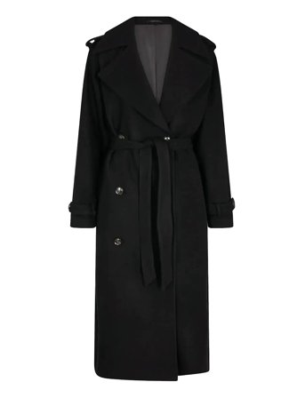 Bs Kaylee Coat Black Bruun & Stengade