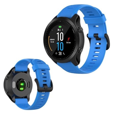 Garmin Forerunner 945 / Fenix 5 Plus / Approach S60 silicone watch band - Blue