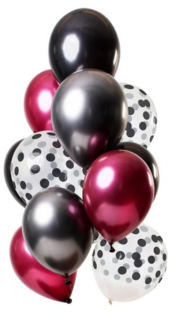 Ballonger Dark Richness mix 33 cm 12-pack
