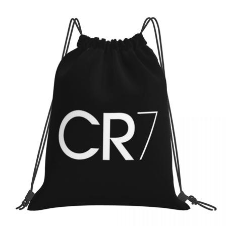 Cristiano Ronaldo Cr7 -reppu Kannettava kiristysnyörilaukku Taskullinen kuntosalilaukku 10 One Size