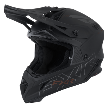 Adventure-Kypärä FXR Helium Prime 26 Moottorikelkka Musta XL