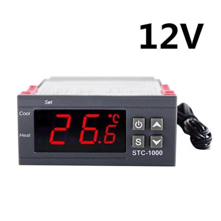 Temperaturregulator Termostat 12V 12V